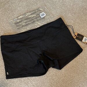 NOBULL Women's Jet Black Athletic Shorts